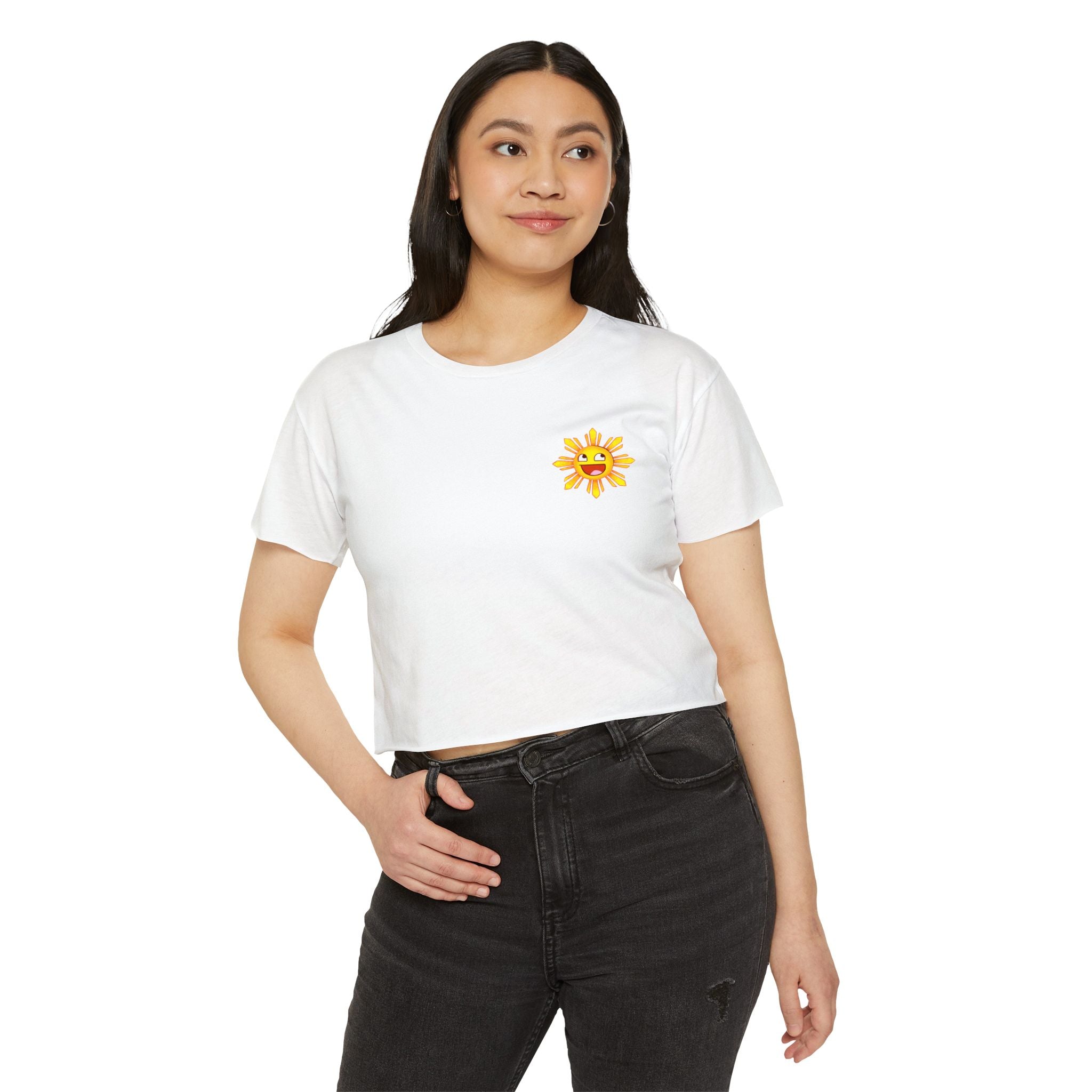 Philippine Sun Crop Top Tee