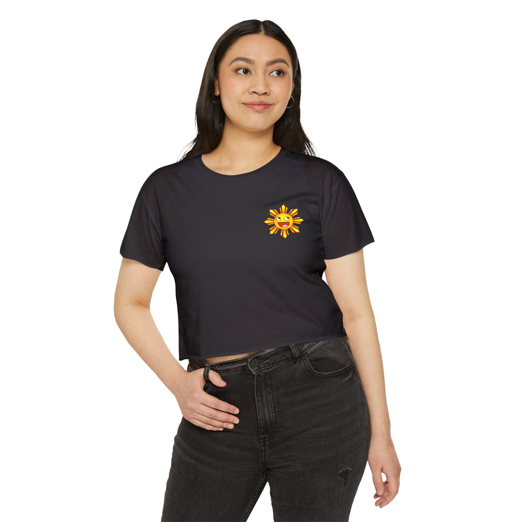 Philippine Sun Crop Top Tee