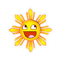 Philippine Sun Sticker