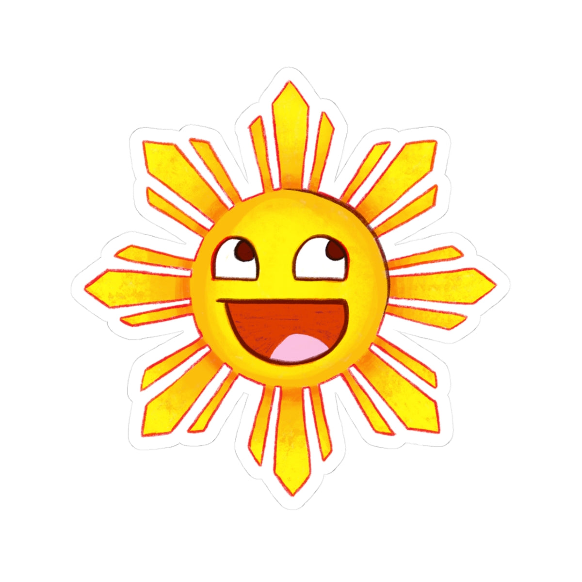 Philippine Sun Sticker